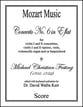 Concerto No. 6 in E flat Orchestra sheet music cover